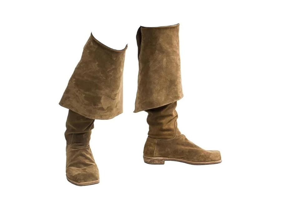 Bottes de pirate hautes marrons