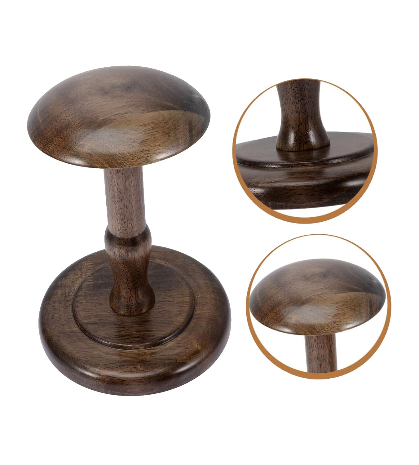 Porte-chapeau de pirate en bois