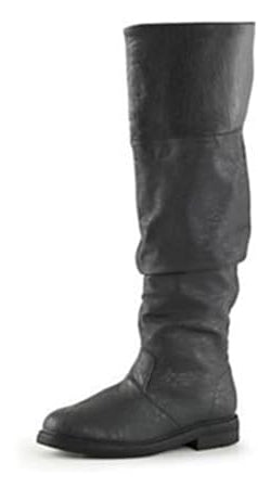 Bottes de pirate noires