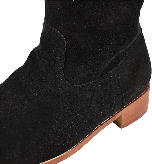 Bottes de pirate hautes noires