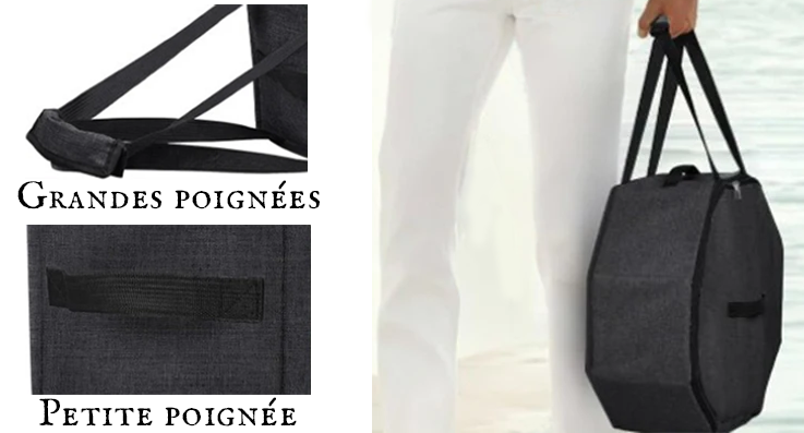 Boîte à chapeaux de pirate - rangement et transport