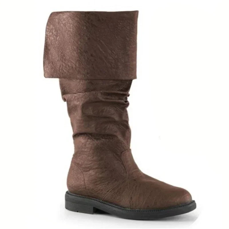 Bottes de pirate marrons
