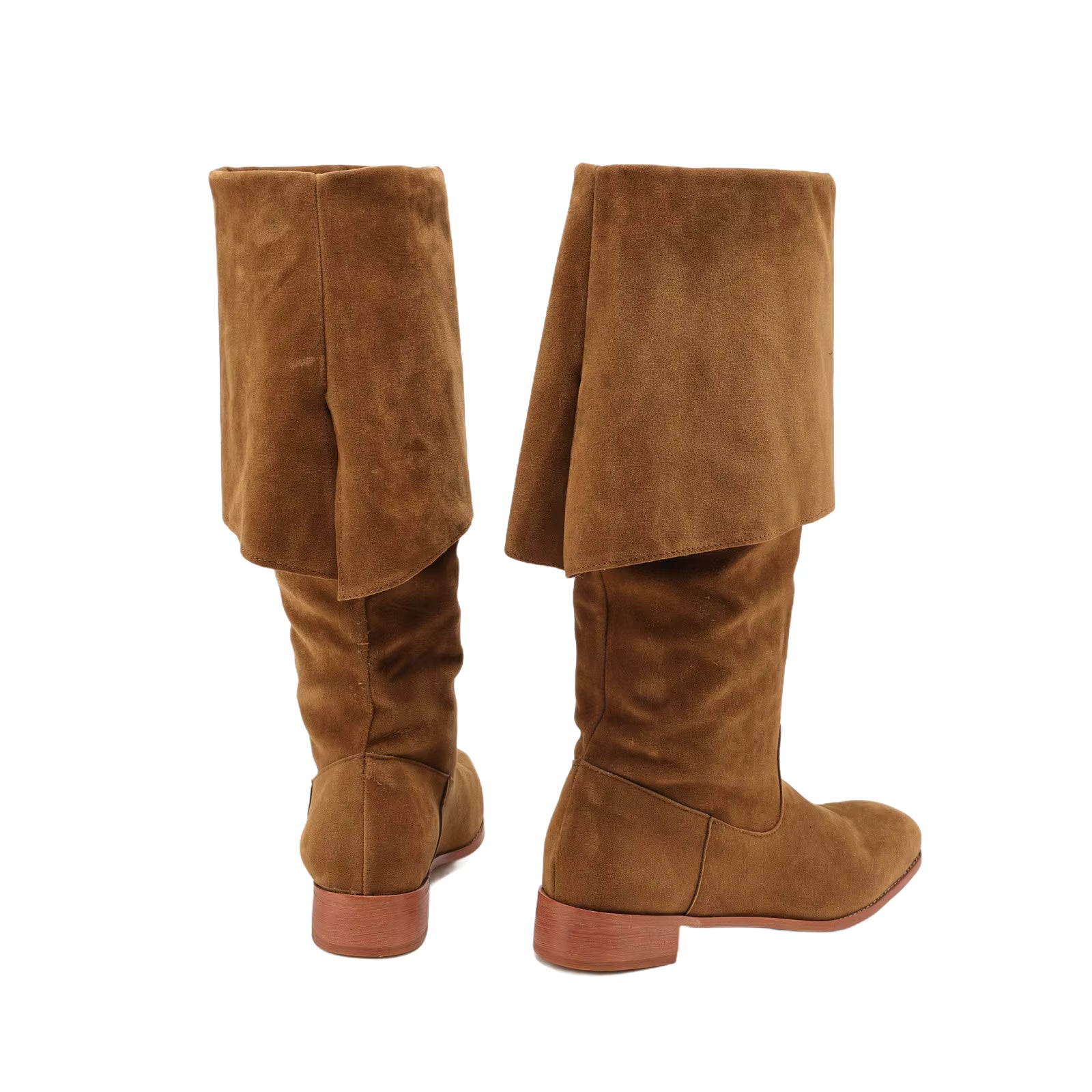 Bottes de pirate hautes marrons