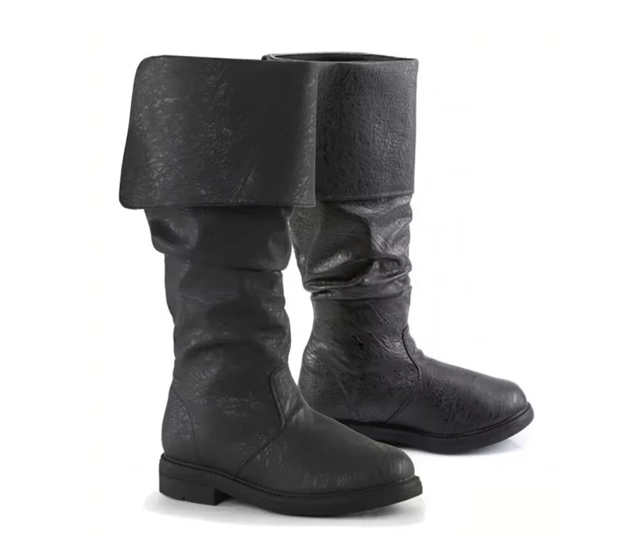 Bottes de pirate noires