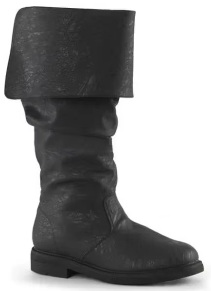 Bottes de pirate noires
