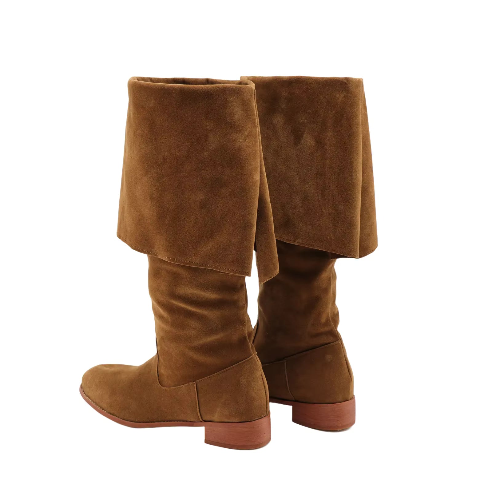 Bottes de pirate hautes marrons