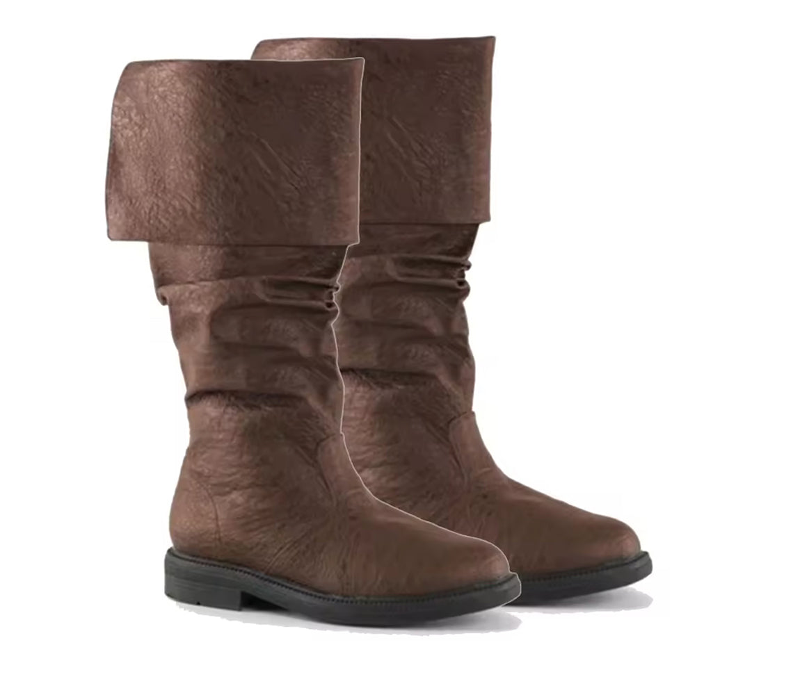 Bottes de pirate marrons
