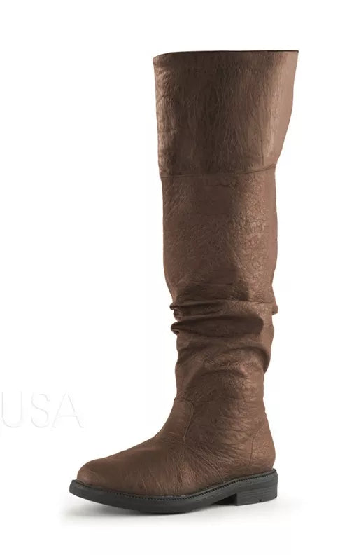 Bottes de pirate marrons