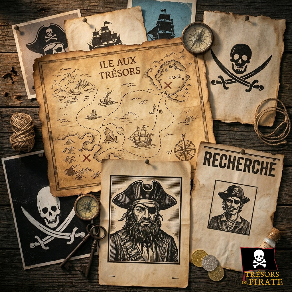 Affiches Pirate et posters pirate - Trésors de Pirate