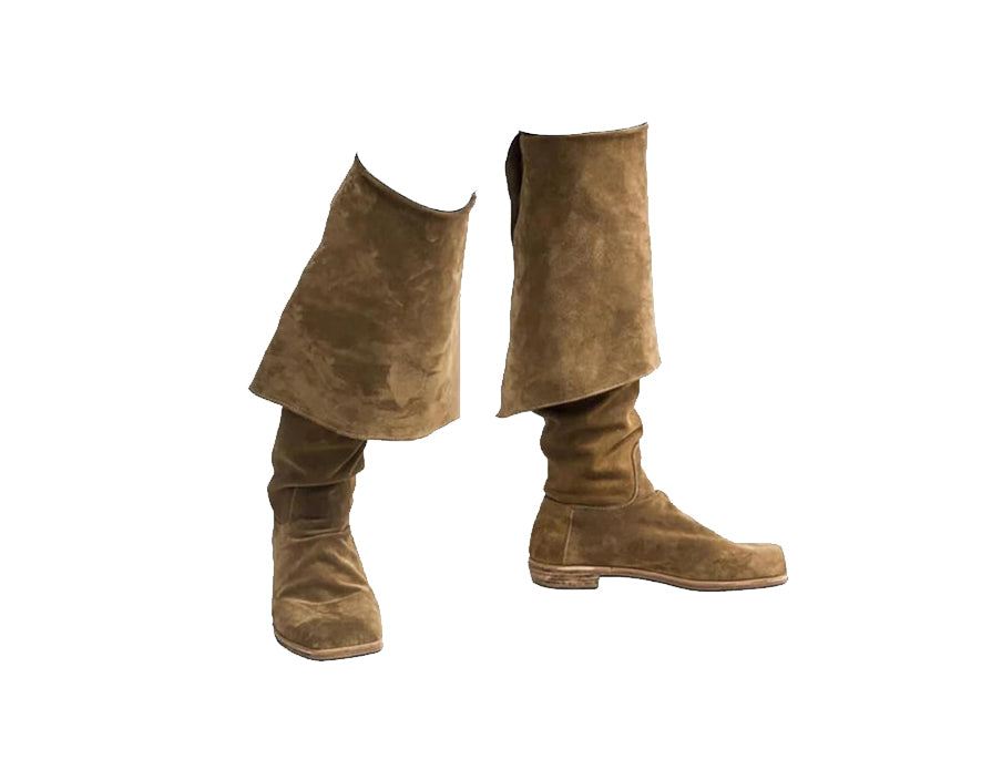 Bottes de pirate hautes marrons Trésors de Pirate