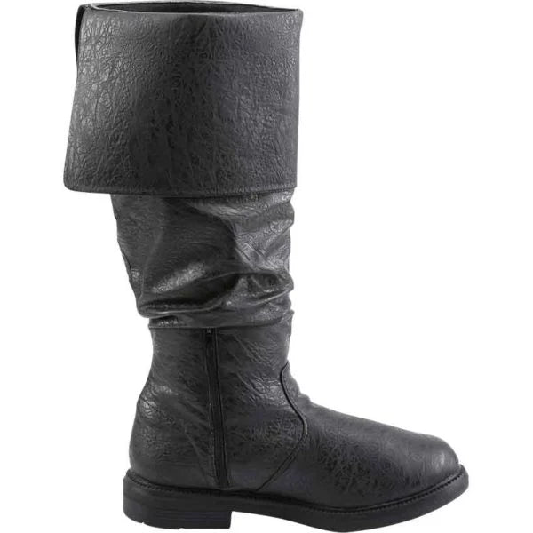 Bottes de pirate noires Trésors de Pirate